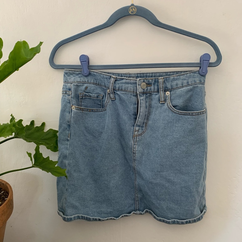 MOSSSIMO Jean Skirt